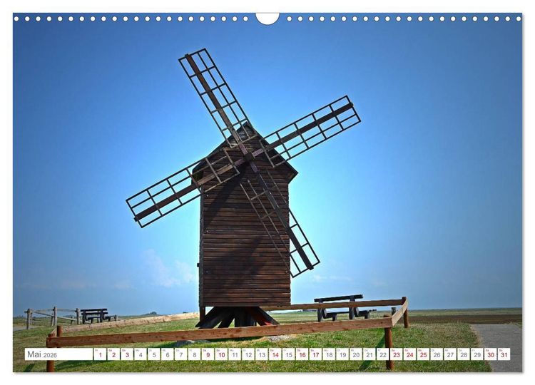 Produktbild: Sommertage auf Langeness (Wandkalender 2026 DIN A3 quer), CALVENDO Monatskalender