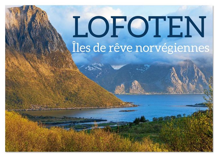 Produktbild: Lofoten - &Icirc;les de r&ecirc;ve norv&eacute;giennes (Calendrier de bureau 2026 DIN A5 vertical), CALVENDO calendrier mensuel