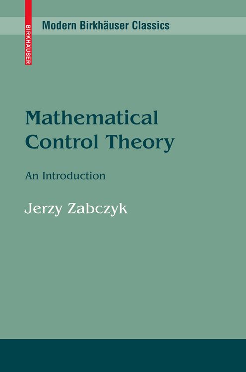 Produktbild: Mathematical Control Theory