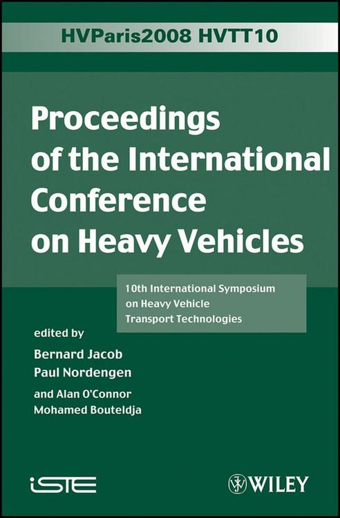 Produktbild: Proceedings of the International Conference on Heavy Vehicles, HVTT10