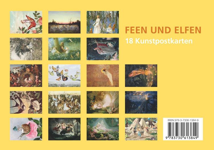 Produktbild: Postkarten-Set Feen und Elfen