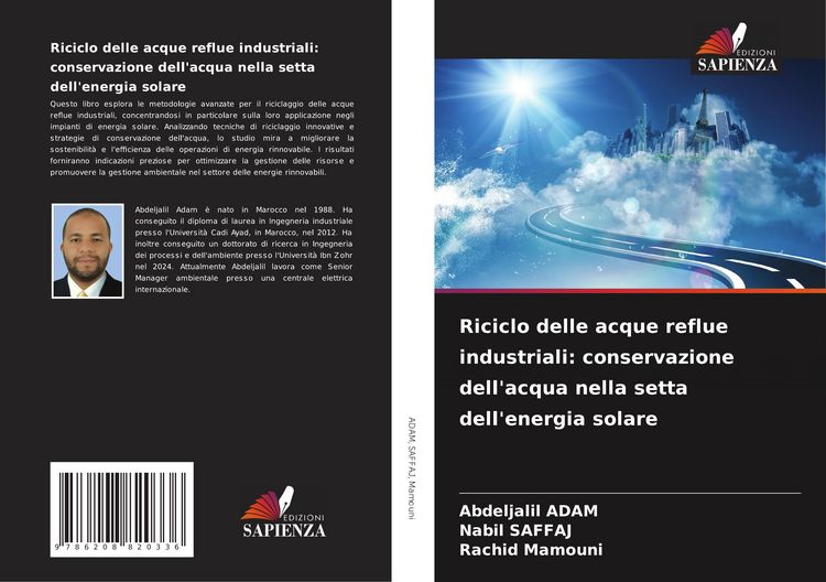 Produktbild: Riciclo delle acque reflue industriali: conservazione dell'acqua nella setta dell'energia solare