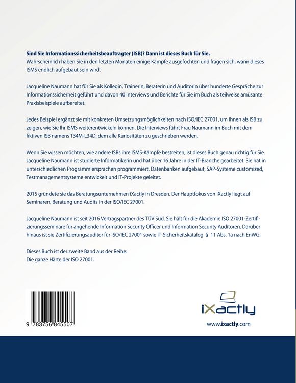 Produktbild: Ihr Kampf als Informationssicherheitsbeauftragter (ISB)