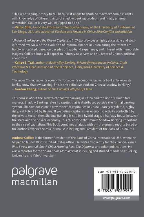 Produktbild: Shadow Banking and the Rise of Capitalism in China