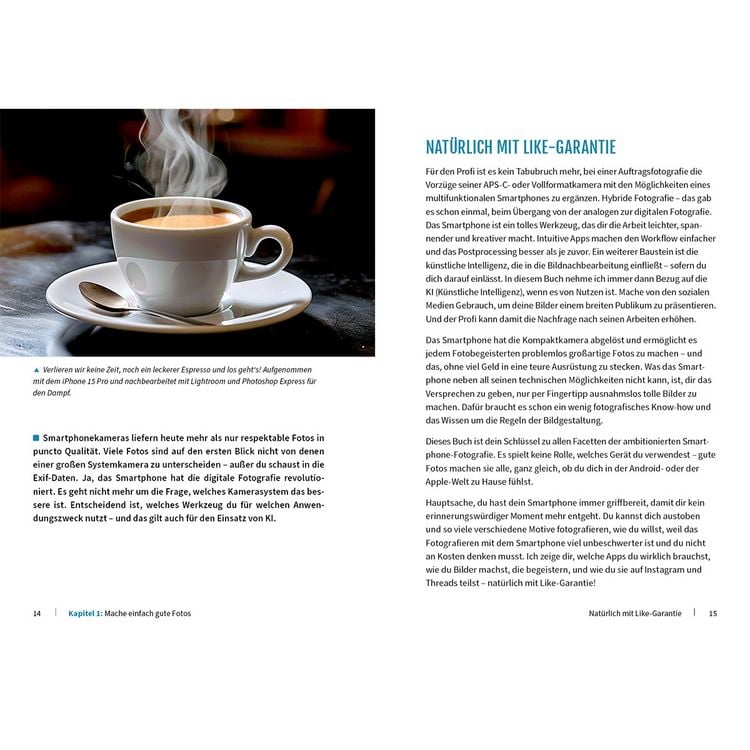 Produktbild: Smartphone-Fotos mit Like-Garantie