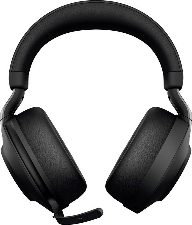 Produktbild: Jabra Evolve2 85 UC Telefon Over Ear Headset Bluetooth&reg;, kabelgebunden Stereo Schwarz Mikrofon-Rauschunterdr&uuml;ckung Lautst&auml;rkeregelung, Batterielad