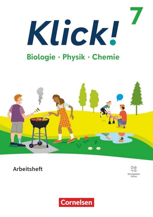 Produktbild: Klick! - F&auml;cher&uuml;bergreifendes Lehrwerk f&uuml;r Lernende mit F&ouml;rderbedarf - Biologie, Physik, Chemie - ab 2024 - 7. Schuljahr