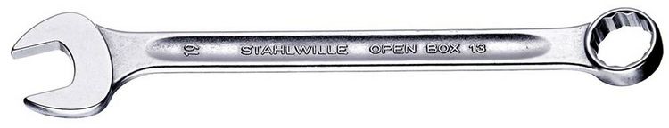 Produktbild: Ringmaulschl&uuml;ssel OPEN BOX 13 SW 24mm L.280mm Form A CR-A-STA STAHLWILLE