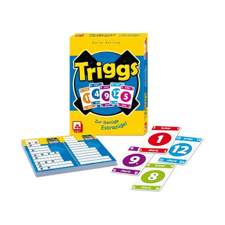 Produktbild: Triggs - Zur Gen&uuml;ge Extraz&uuml;ge - Das schnelle Kartenspiel