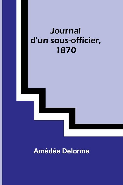 Produktbild: Journal d'un sous-officier, 1870
