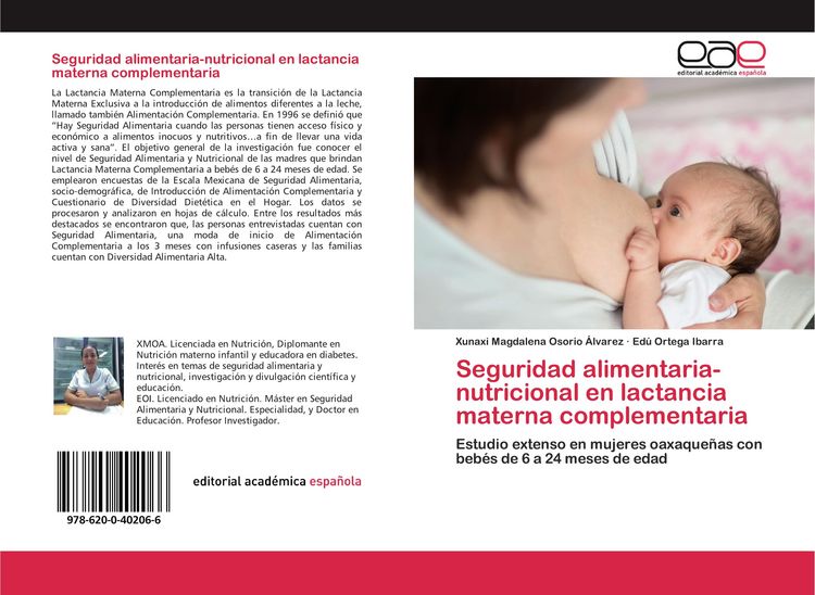 Produktbild: Seguridad alimentaria-nutricional en lactancia materna complementaria