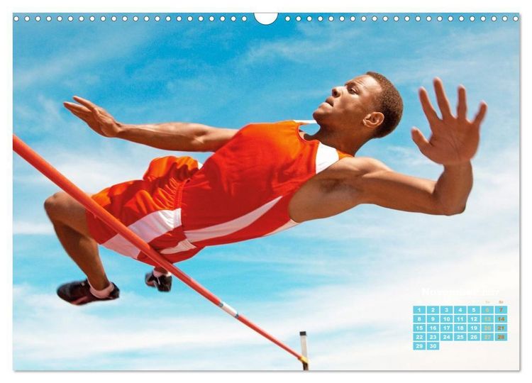 Produktbild: Faszination Leichtathletik: Schneller, h&ouml;her, weiter (Wandkalender 2027 DIN A3 quer), CALVENDO Monatskalender