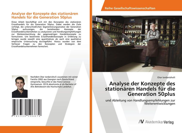 Produktbild: Analyse der Konzepte des station&auml;ren Handels f&uuml;r die Generation 50plus