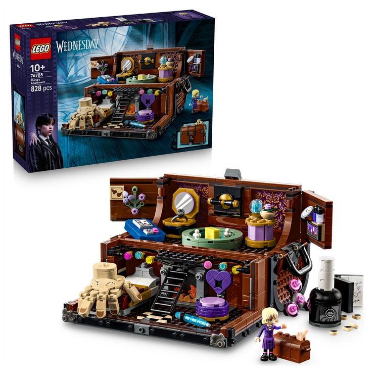 Produktbild: LEGO Wednesday 76785 Die Wohnung des Eiskalten H&auml;ndchens, Spielhaus