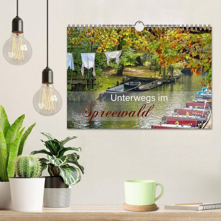 Produktbild: Unterwegs im Spreewald (Wandkalender 2026 DIN A4 quer), CALVENDO Monatskalender