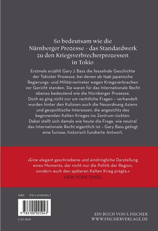 Produktbild: Tribunal in Tokio