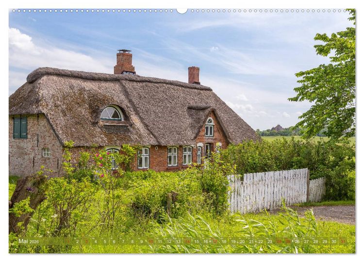 Produktbild: Faszination Eiderstedt (hochwertiger Premium Wandkalender 2026 DIN A2 quer), Kunstdruck in Hochglanz