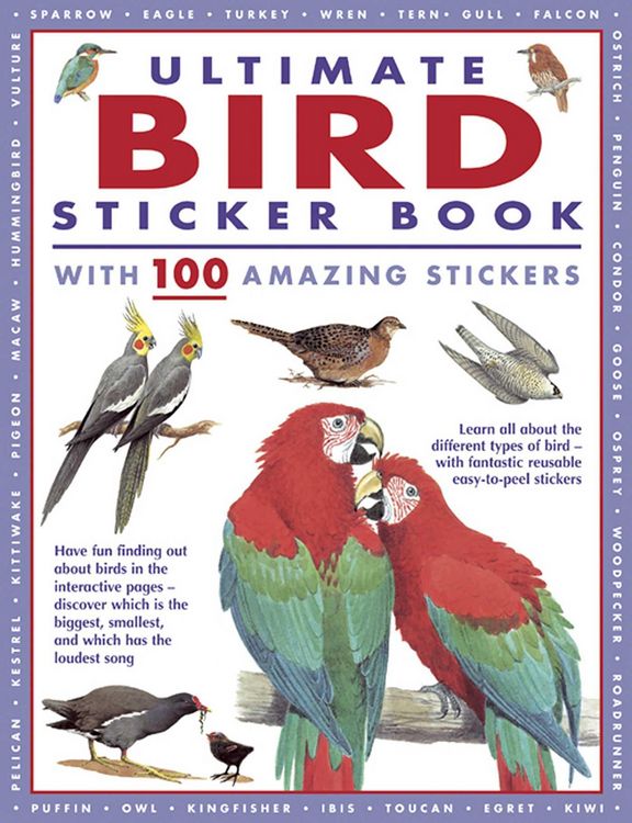 Produktbild: Ultimate Bird Sticker Book