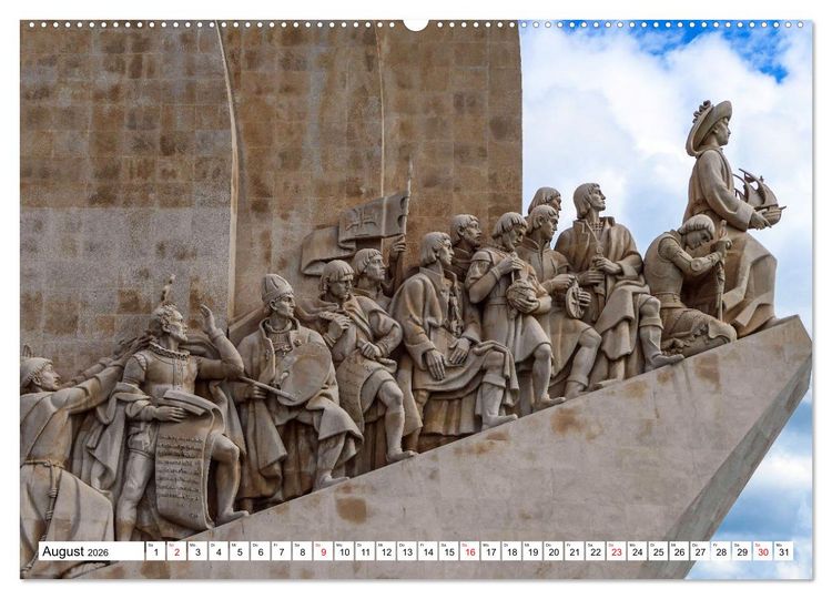 Produktbild: Bezauberndes Lissabon (hochwertiger Premium Wandkalender 2026 DIN A2 quer), Kunstdruck in Hochglanz