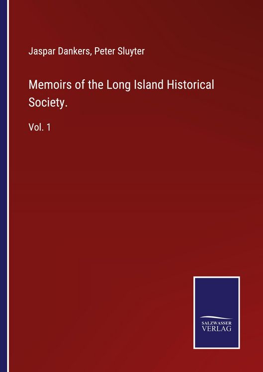 Produktbild: Memoirs of the Long Island Historical Society.
