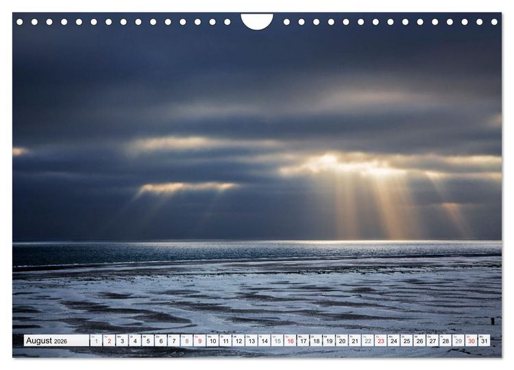 Produktbild: Amrum. Natur und Landschaften (Wandkalender 2026 DIN A4 quer), CALVENDO Monatskalender