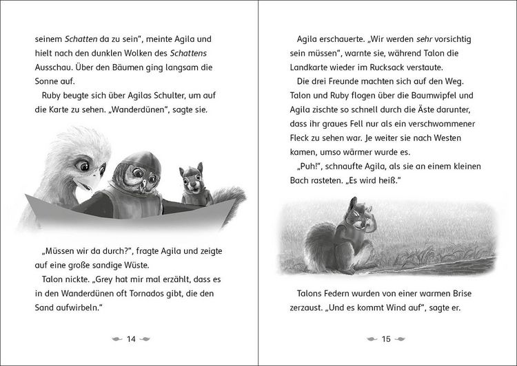 Produktbild: Der letzte Feuerfalke und die fl&uuml;sternde Eiche (Band 3)