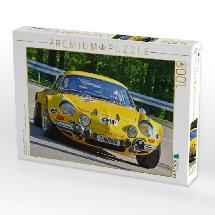 Produktbild: CALVENDO Puzzle Renault Alpine A110 1600 Baujahr 1972 | 1000 Teile Lege-Gr&ouml;&szlig;e 64x48cm Foto-Puzzle f&uuml;r gl&uuml;ckliche Stunden