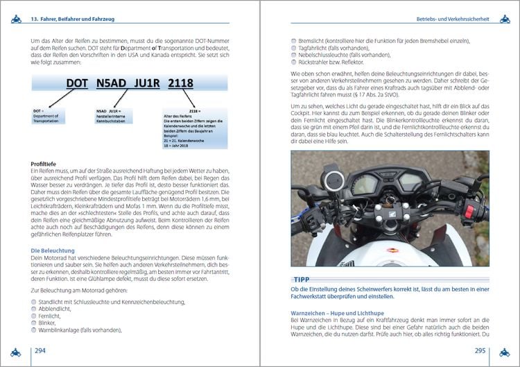 Produktbild: F&uuml;hrerschein Handbuch Klasse A, A1, A2 - Motorrad - top aktuell