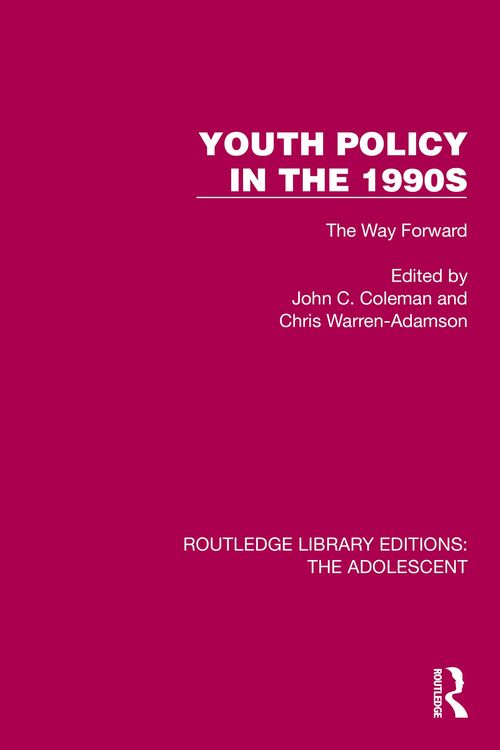 Produktbild: Youth Policy in the 1990s