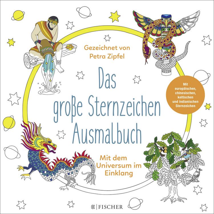 Produktbild: Das gro&szlig;e Sternzeichen-Ausmalbuch