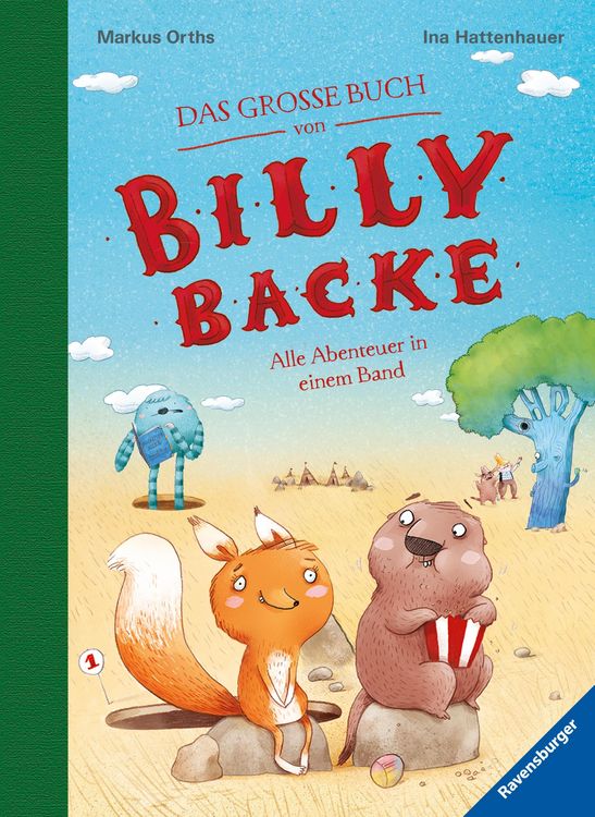Produktbild: Das gro&szlig;e Buch von Billy Backe. Band 1 + Band 2 als Sammelband, Vorlesebuch f&uuml;r die ganze Familie!