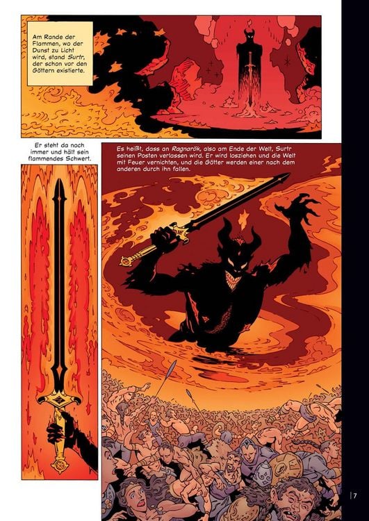 Produktbild: Nordische Mythen und Sagen (Graphic Novel). Band 1
