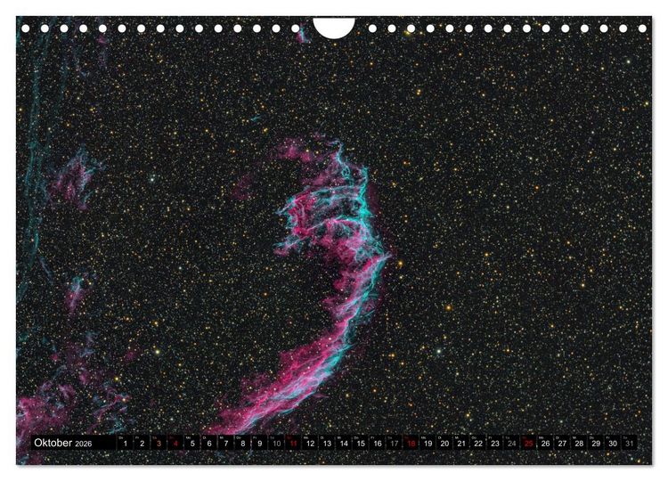 Produktbild: Wunder der Milchstra&szlig;e (Wandkalender 2026 DIN A4 quer), CALVENDO Monatskalender