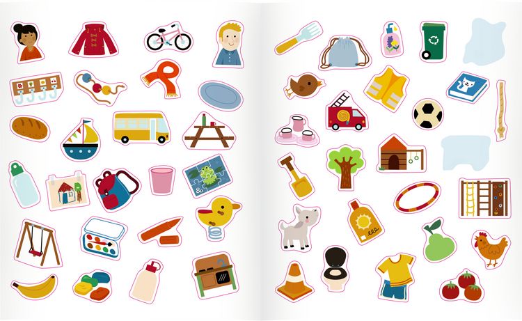 Produktbild: Mein 1. Sticker-Malbuch: Kindergarten - Mini-Künstler