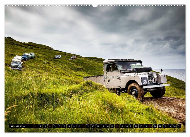 Produktbild: Die sch&ouml;nsten Oldtimer 2026 (Wandkalender 2026 DIN A2 quer), CALVENDO Monatskalender