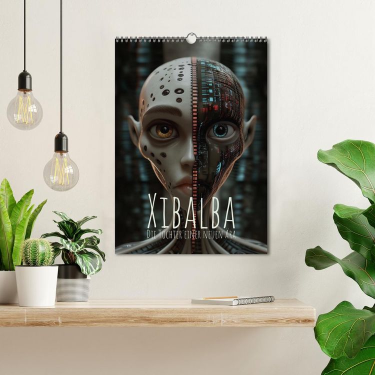 Produktbild: Xibalba &ndash; Die T&ouml;chter einer neuen &Auml;ra (Wandkalender 2026 DIN A3 hoch), CALVENDO Monatskalender
