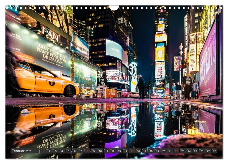 Produktbild: Fernweh New York City (Wandkalender 2026 DIN A3 quer), CALVENDO Monatskalender