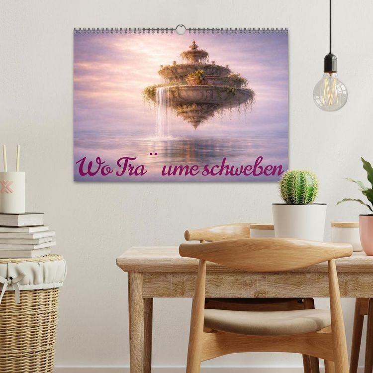 Produktbild: le Rose, M: Wo Tra&iquest;ume schweben (Wandkalender 2027 DIN A3 qu