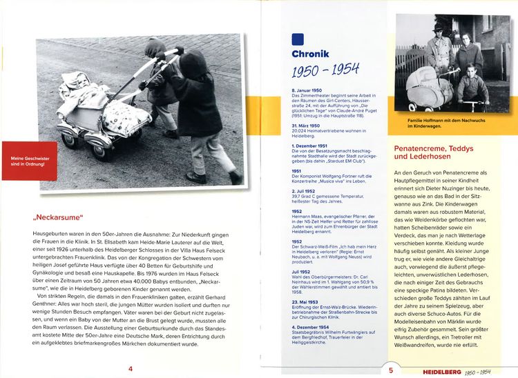 Produktbild: Aufgewachsen in Heidelberg in den 50er & 60er Jahren