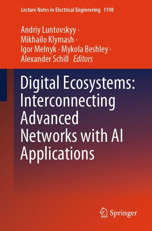 Produktbild: Digital Ecosystems: Interconnecting Advanced Networks with AI Applications