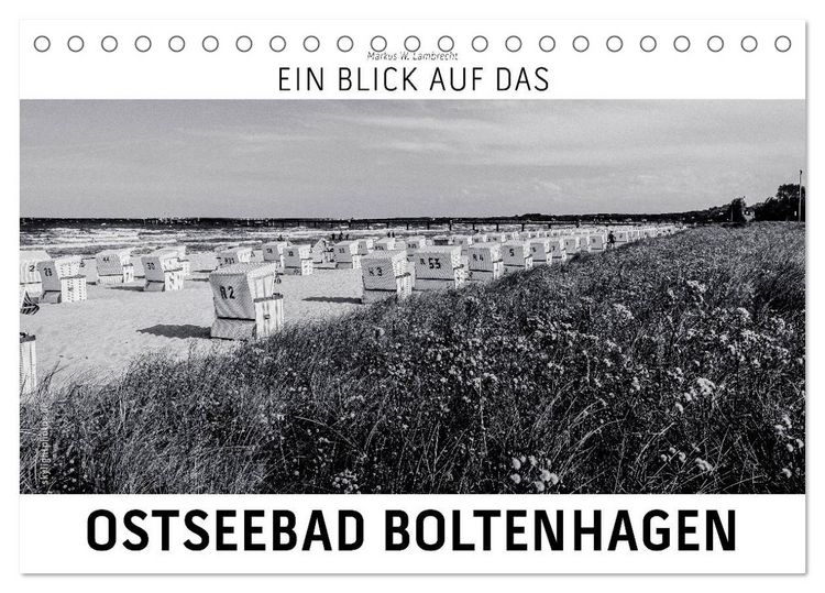 Produktbild: Ein Blick auf das Ostseebad Boltenhagen (Tischkalender 2026 DIN A5 quer), CALVENDO Monatskalender