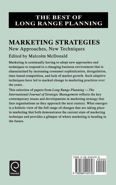Produktbild: Marketing Strategies