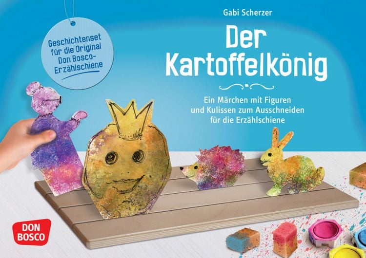 Produktbild: Der Kartoffelk&ouml;nig. Erz&auml;hlschienen-Figurenset