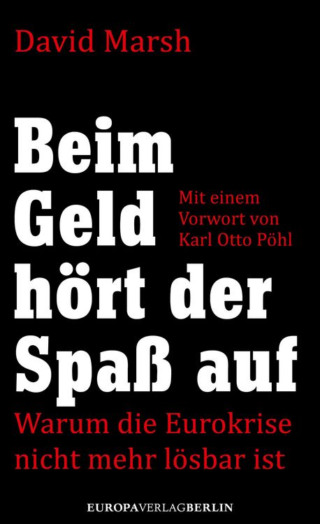 Produktbild: Beim Geld h&ouml;rt der Spa&szlig; auf