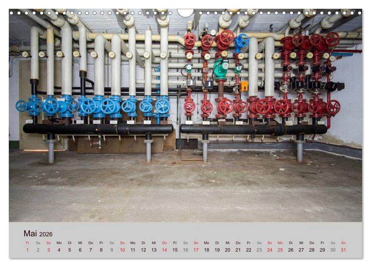 Produktbild: Lost Places - Sch&ouml;nheit des Verfalls (Wandkalender 2026 DIN A3 quer), CALVENDO Monatskalender