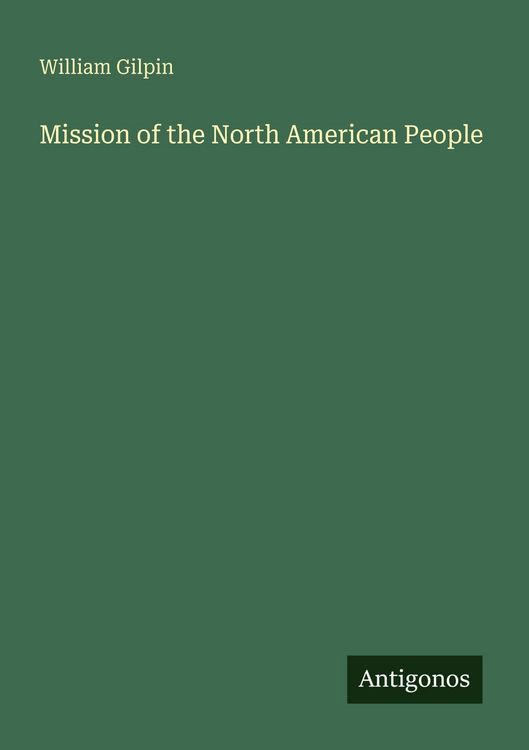 Produktbild: Mission of the North American People