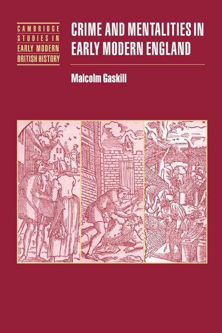 Produktbild: Crime and Mentalities in Early Modern England