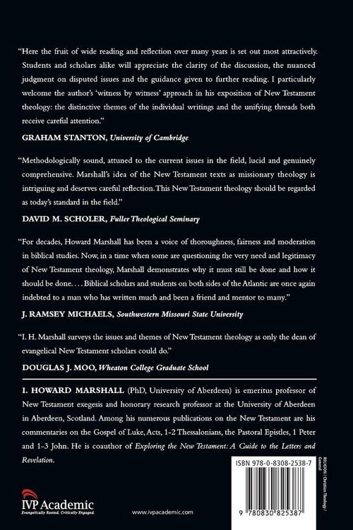 Produktbild: New Testament Theology