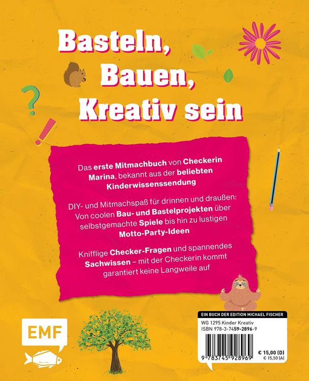 Produktbild: Checkerin Marina: Komm, das checken wir! DIY- und Mitmachbuch