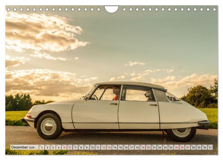 Produktbild: Citro&euml;n D Model &ndash; M&auml;rchenhafte D&eacute;esse (Wandkalender 2026 DIN A4 quer), CALVENDO Monatskalender